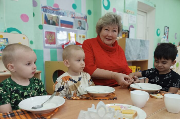 Завтрак с заведующей в группе «Солнышко»