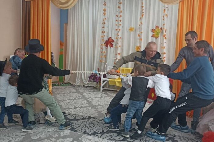 «Быстрее, выше, сильнее — вместе с папой!»